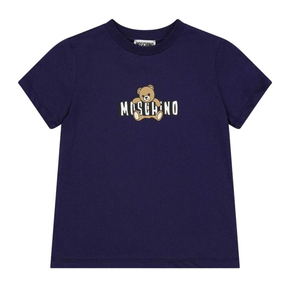 Moschino Childrens/Kids Teddy Bear T-Shirt / Blue Navy
